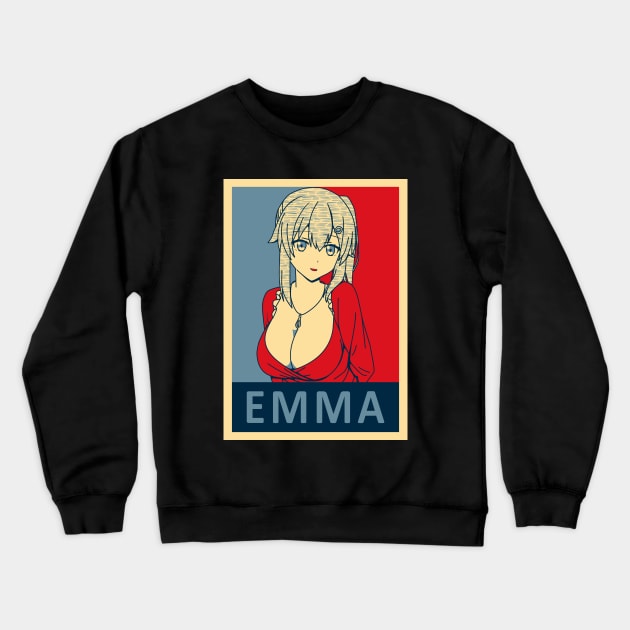 Ore dake Haireru Kakushi Dungeon - Emma Poster Crewneck Sweatshirt by Dokey4Artist